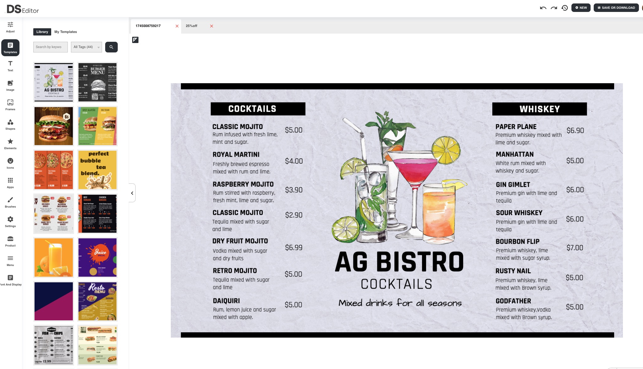 DSeditor - Canva Alternative