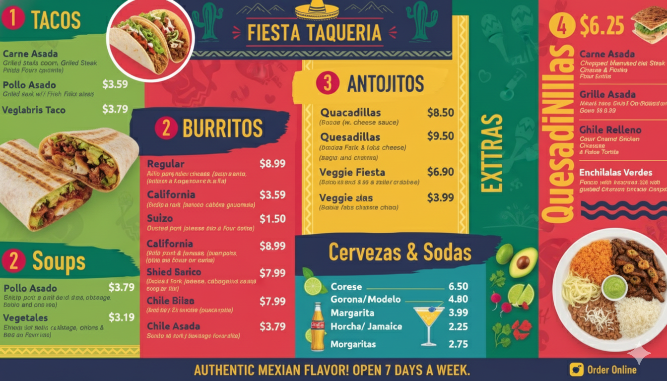 Digital menu boards for restaurants in Delhi